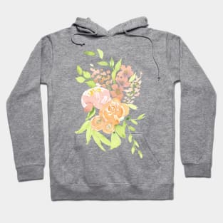 Peony and Roses Hoodie